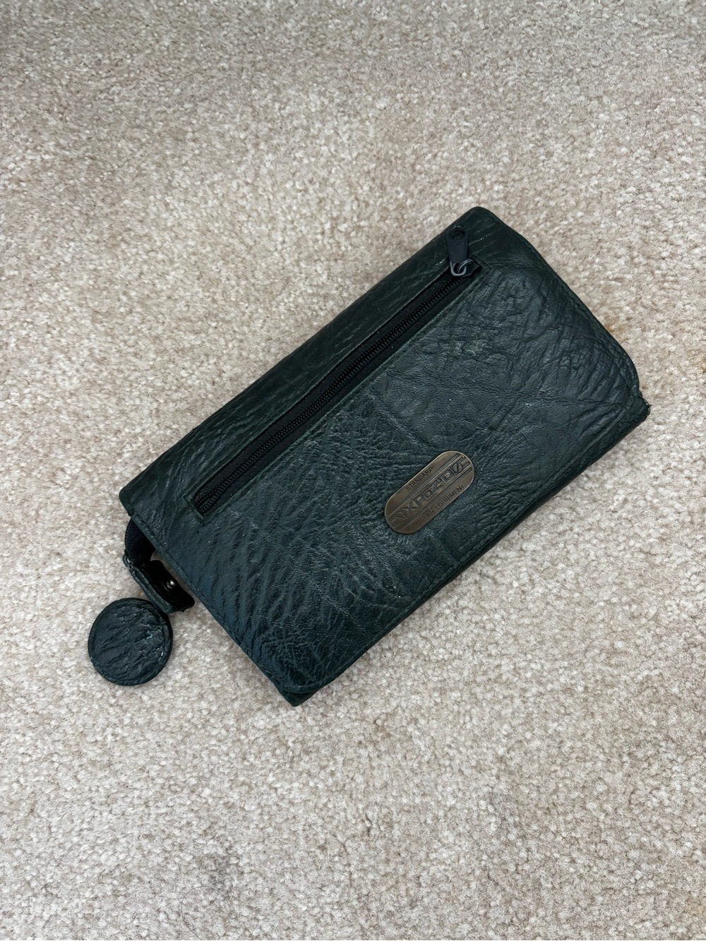 Vintage Dark Green Wallet Standard Urban Equipment
